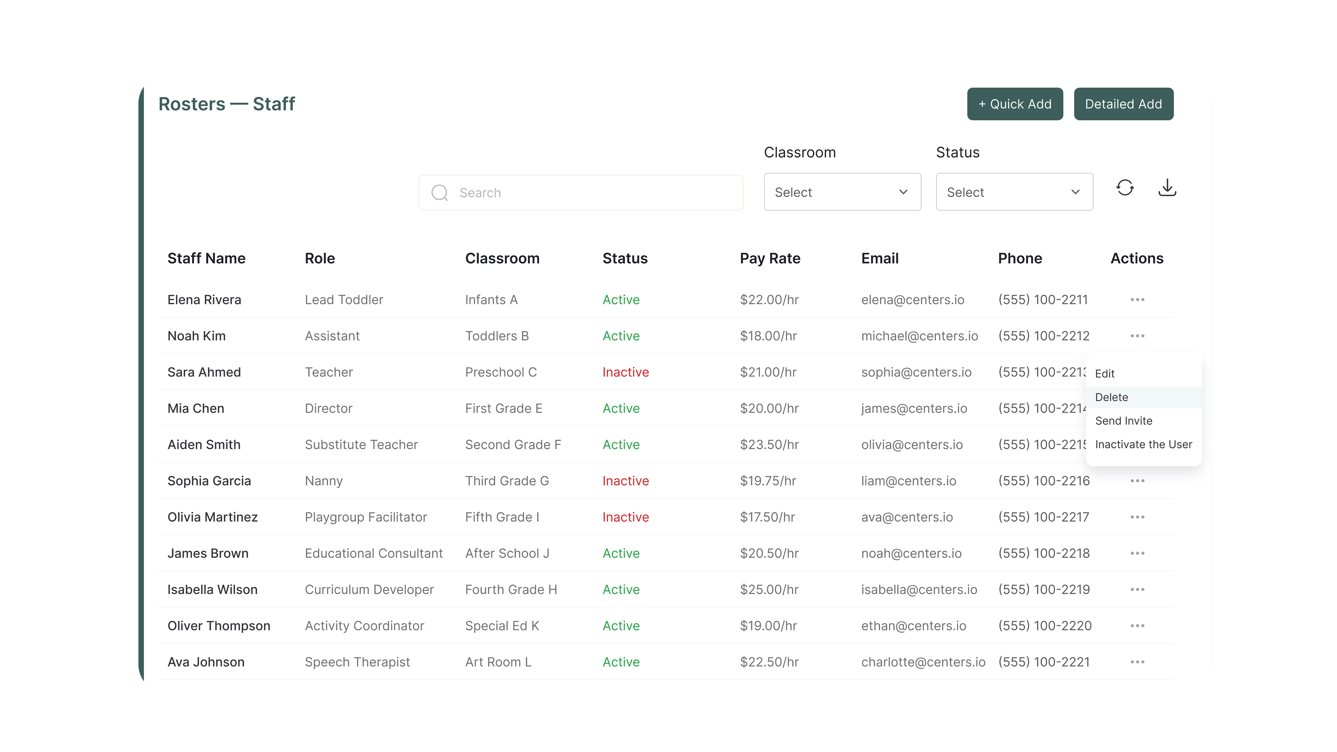 Smarter daycare staff management starts with ChildEra